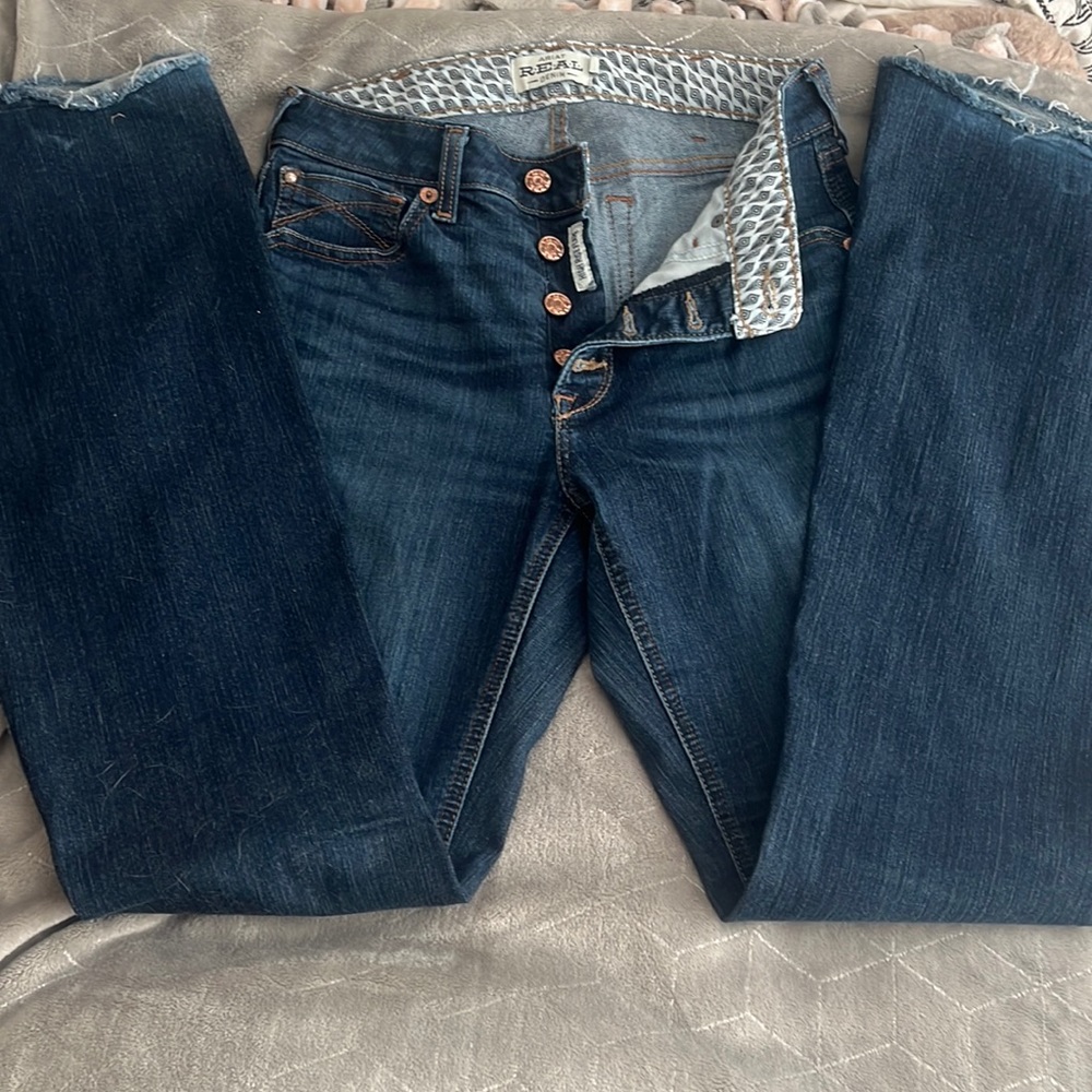 High Rise Ariat Flare Jeans
